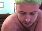 Gainer stuffing dildo + cookies