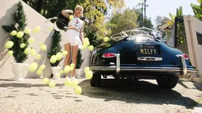 Big-titted MILF teacher devours her student's BBC in hot threesome