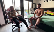 Fodendo gostoso meu parceiro de quarto