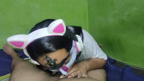el profesor le da clases particulares gratis a esta colegiala para que al final de la clase ella le de una buena chupada de verga / abneyzimmer / leandrozimmer