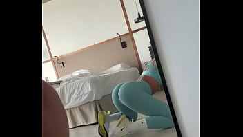 I meet a school friend at the gym and look what happens at the end