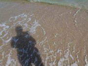 Piscio in mare davanti a tutti