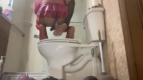Nasty sissy buttslut hard booty drilling