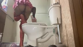 Nasty sissy buttslut hard booty drilling