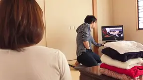 Wife's mother and son-in-law got excited when they watched porn alone together   2