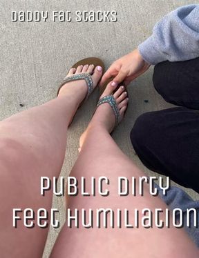Public Dirty Feet Humiliation