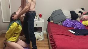 older man ties up and uses teen step NIECE!