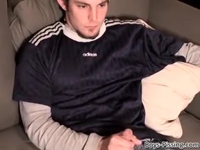 Naughty Amateur Maxxx Pound Jerks Off Big Dick And Pees Solo