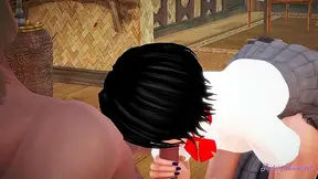 Rukia Yields to Burning Desire in Sultry Bleach Fantasy