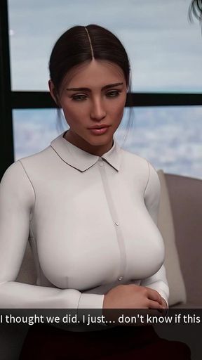Emotional moment from &quot;Whispers of Desire - v0.15 - Neil touched Sarah&#039;s hand and offered her the chance to be a model&quot;