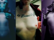 Psychedelic Solo FTM Striptease Fantasy In Praise Of The Unusual