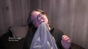 Sweat Pant Smelling Tease