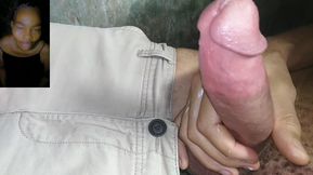 On a video call with my girlfriend