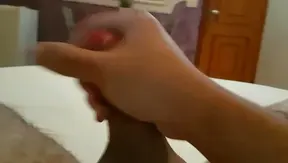 Solo Pleasure: Hot Guy Masturbates Chilling with an Ice-Cold Drink – GayPorn