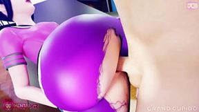 Wildly passionate Japanese AV star Juri gets slammed from behind