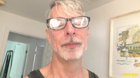 ManPuppy: Richard Lennox Gets Wild In His Solo Cock Teasing Sesh