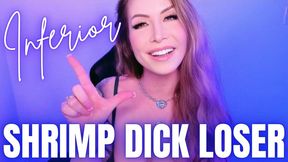 Inferior Shrimp Dick Loser SPH - Jessica Dynamic