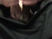 Went from stroking a BBC Dildo, to dbl barrel fleshlight, to riding it in my ass