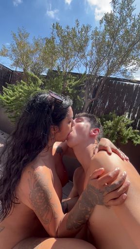 My Busty Asian Wife Fucks Me on the Terrace While the Neighbor Watches- Yasmina Khan- Brady Bud