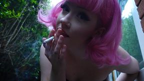 Evie Rees is Smoking and Bullying you