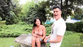 Tiny Spinner Serina Gomez &amp; Big Natural Tits Bestie Katarina Rina Kinky Threesome - All Group Sex 4K