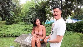 Tiny Spinner Serina Gomez &amp; Big Natural Tits Bestie Katarina Rina Kinky Threesome - All Group Sex 4K