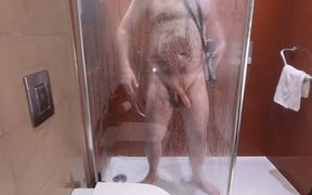 Twenty Minutes of Wet Hairy Bear Cock Pumping