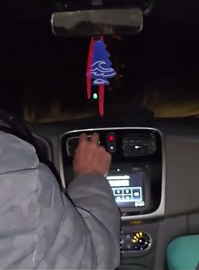 A Double Blowjob in My Friend's Car Dirty Morbid Girls