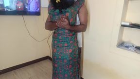 Sucking and licking with house maid