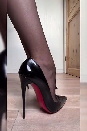 Awesome Black High Heels Mistressxxx