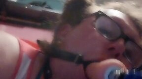 Chastity machine fucks bunny