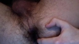 Kegel, precum and ass playing