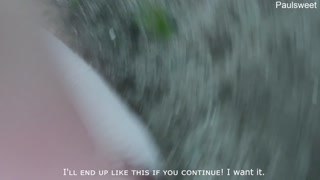 Weird dude spied on a couple filming a homemade video