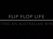 Visiting an Australian winery ep 1 Flip flop life Manlyfoot  🦶