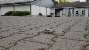 Giantess toy crushing air planes III