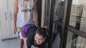madame da academia me chama para aula particular so queria exercitar a bucetinha