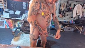 Rover is total pumped up nips cock