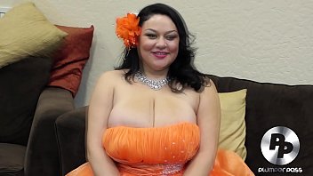 Busty Latina BBW Julia Juggs Interview With A Plumper BTS