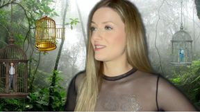 Giantess catches you in the jungle