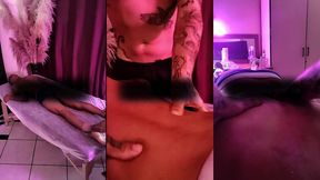 o corpo dele entregando todo o tesao na maca