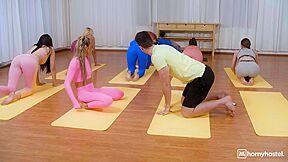 Veronica Leal Yoga Class - Reality Public Sex With Young 18yo Brunette