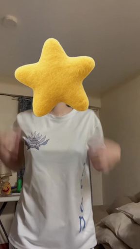 Starfish on head