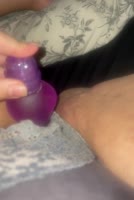 Alessialovebbw - Alessia's Tight BBW Bliss: Purple Dildo Delight