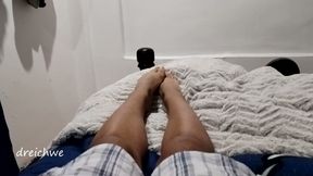 Foot Fetish in My Bed