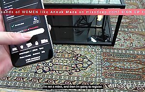 ANOUK MAZE: HOE-PHASE STARTED - 1st cock after I boyfriend break up - MISSDEEP
