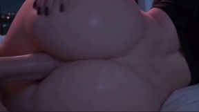 Horny stepson wants sex and stepmom lets him try with just the tip ( AI generated)