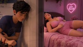 I Heard My Stepmom masturbating and i Help to Ended Up