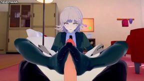 Hentai POV Feet Chiaki Nanami Danganronpa