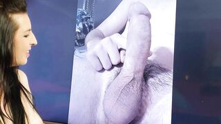 Adorable Dick of Shy Fan Getting RATED. what do you Think?
