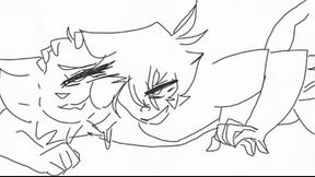 Furry Milf gets Fucked by Clown Husband (Rough sketch wip)